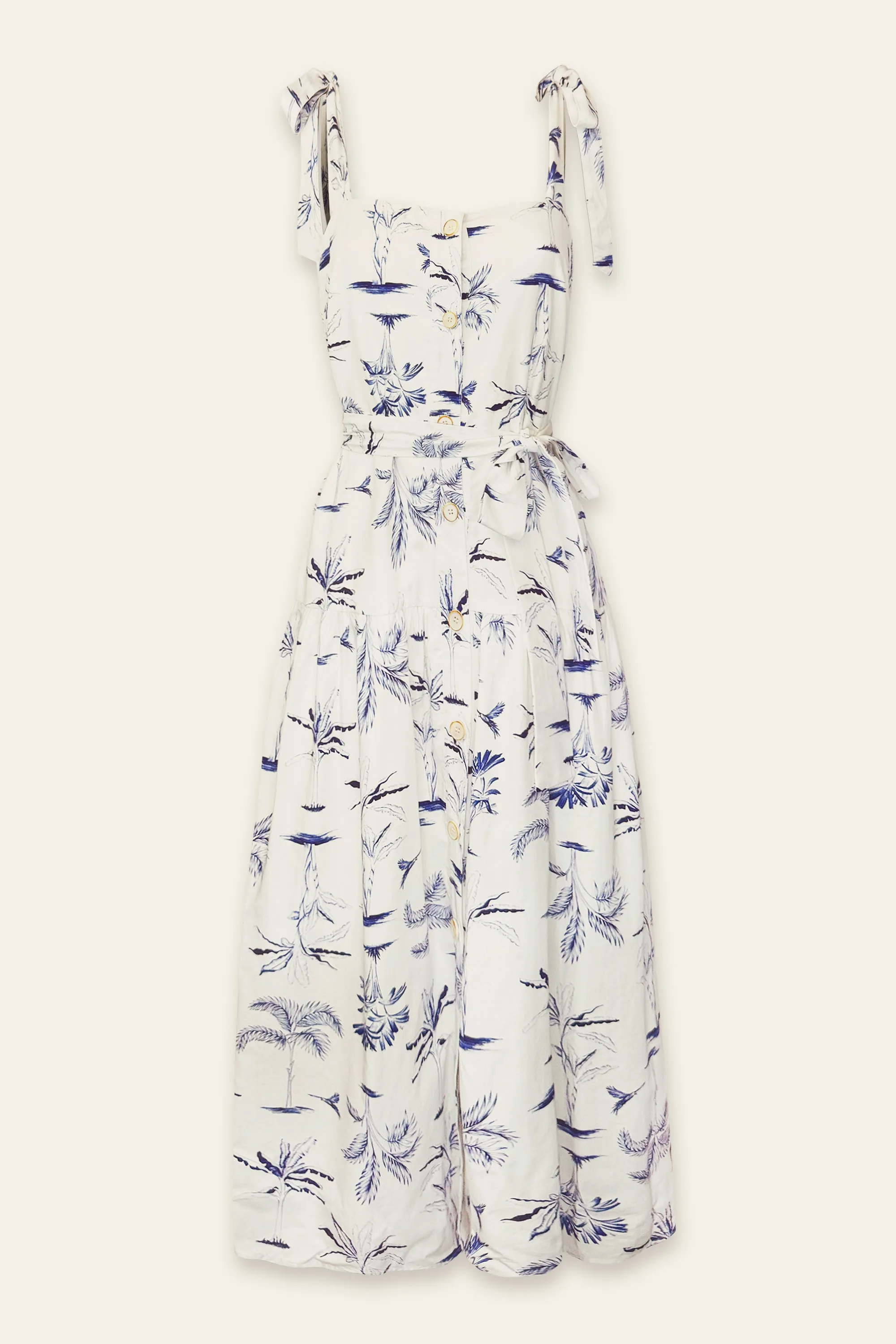 Naiya Button Down Midi Dress
