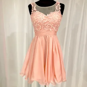 NARIANNA Short Blush Gown Size XS