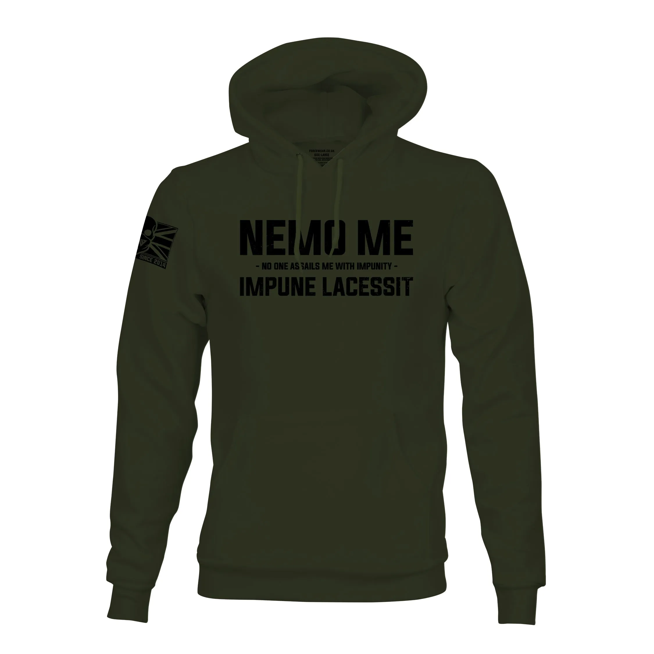 NEMO ME IMPUNE LACESSIT (SCOTS GUARDS) HOODIE