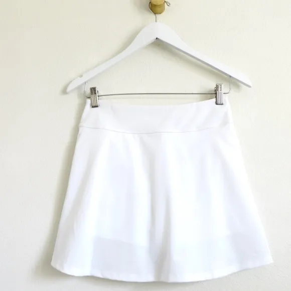 NEW! Kenny Flowers The Classic White Country Club Skort White SZ S, M, L