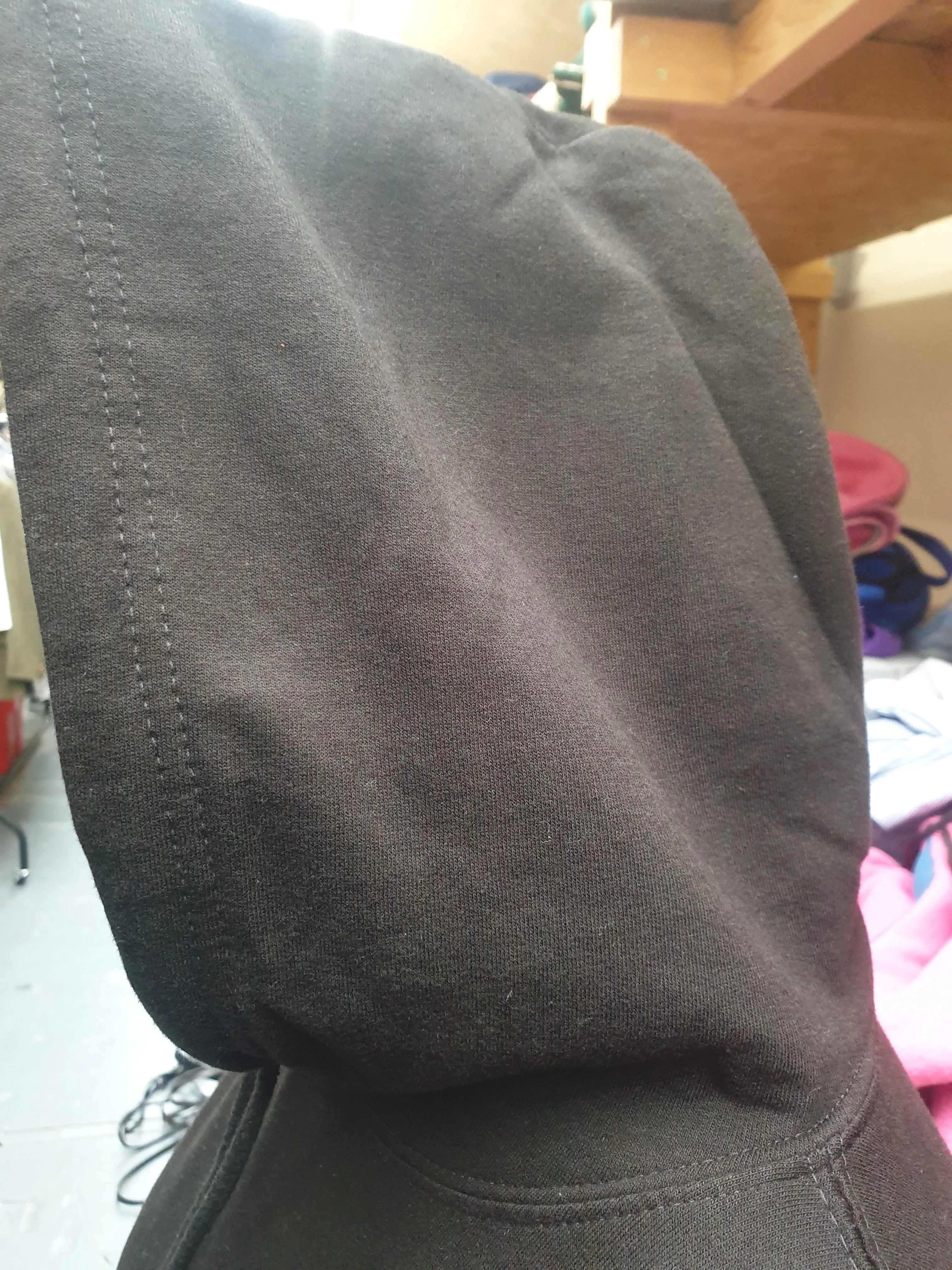 NEW on the hoof hoodie various colours and coloured writing available, all sizes xs-xxl FREE POSTAGE