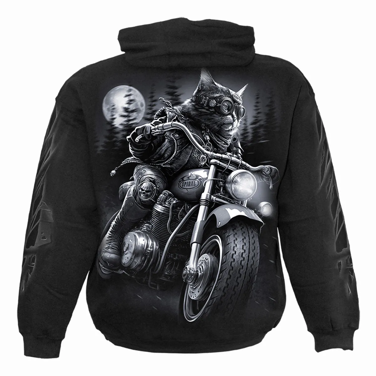 NINE LIVES - Hoody Black
