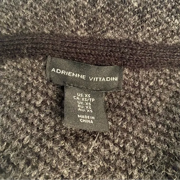 NWT Adrienne Vittadini Sweater Jacket
