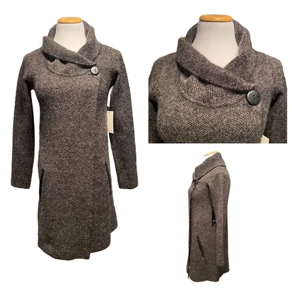 NWT Adrienne Vittadini Sweater Jacket