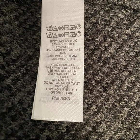 NWT Adrienne Vittadini Sweater Jacket