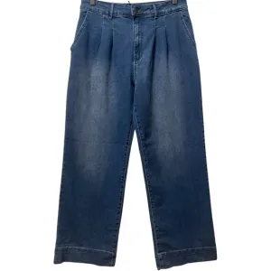 NWT Bagatelle Collection Wide Leg Tailored High Rise Denim Blue Jeans 29