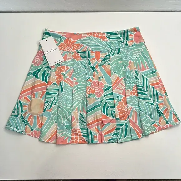 NWT Kenny Flowers Hawaii Country club skort size medium