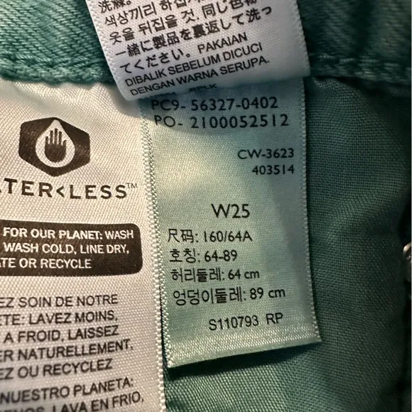 NWT Levi's® 501 Original Cutoff Denim ShortUO Exclusive, in Green