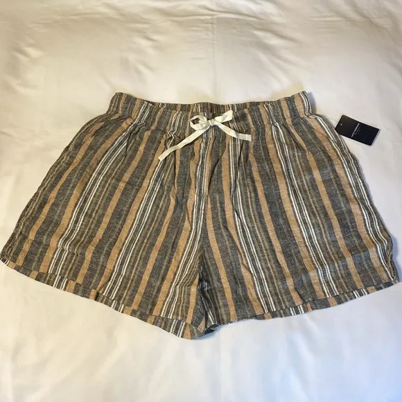 NWT Lucky Brand Linen-Blend Shorts