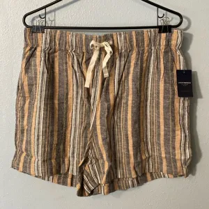 NWT Lucky Brand Linen-Blend Shorts