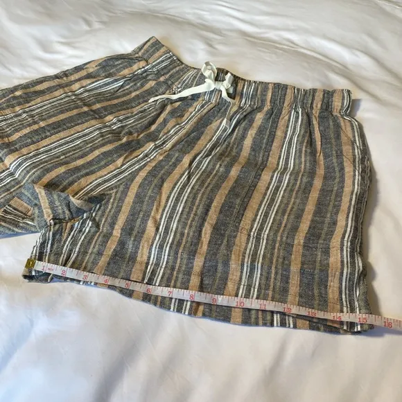 NWT Lucky Brand Linen-Blend Shorts