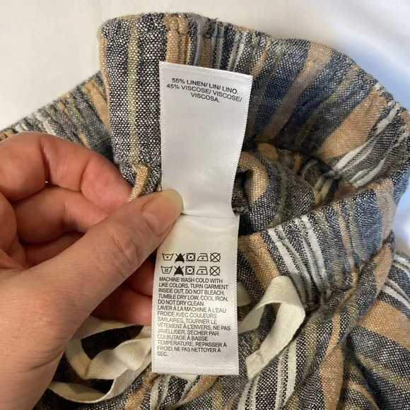 NWT Lucky Brand Linen-Blend Shorts