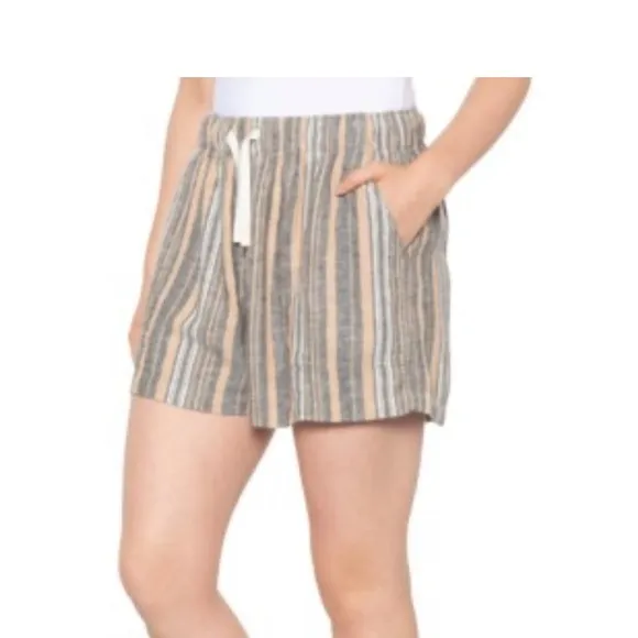 NWT Lucky Brand Linen-Blend Shorts