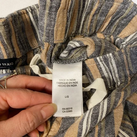 NWT Lucky Brand Linen-Blend Shorts