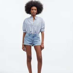 NWT Madewell Low-Rise Boyfriend Shorts in Glendora Wash Size 31