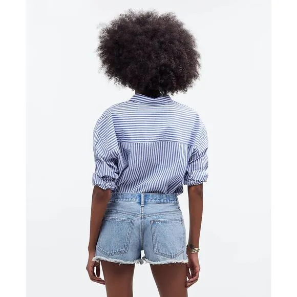 NWT Madewell Low-Rise Boyfriend Shorts in Glendora Wash Size 31