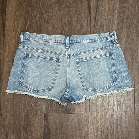 NWT Madewell Low-Rise Boyfriend Shorts in Glendora Wash Size 31