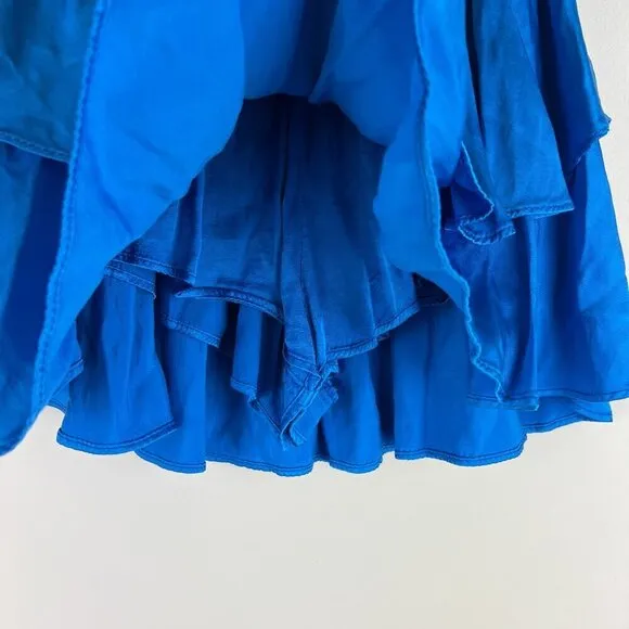 NWT Rays For Days Boem Vivid Blue Smocked Esme Skort Skirt