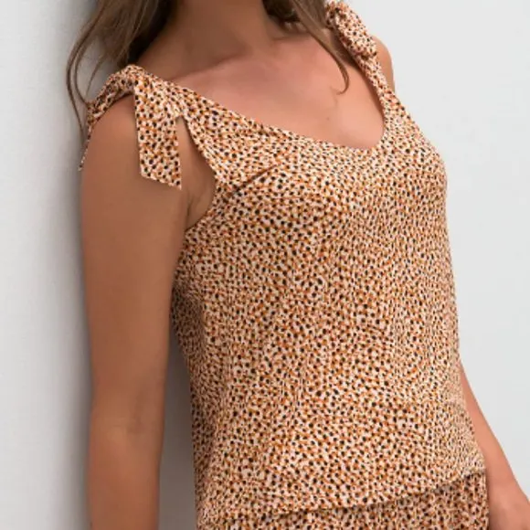 NWT Soma COOL NIGHTS Easy Tank &amp; Shorts PJ Set