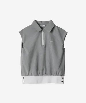 OBER Golf Tech Seersucker Vest - Stripes