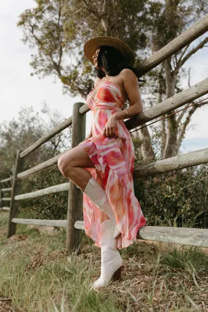 One In a Million Pink Midi Dress