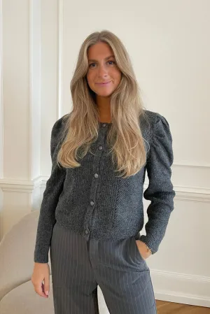 ONLMarli Life Cardigan - Mørkegrå