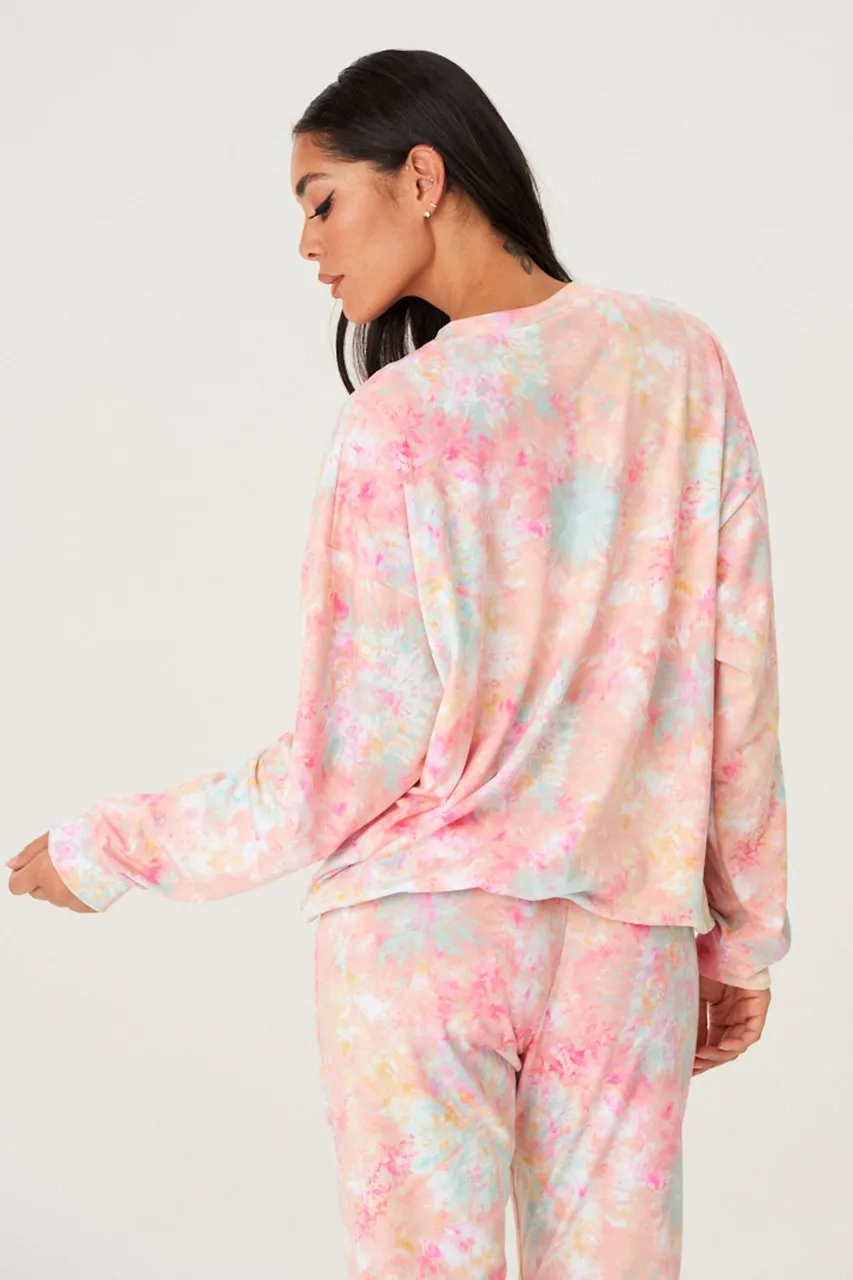ONZIE Boyfriend Sweatshirt Rose All Day