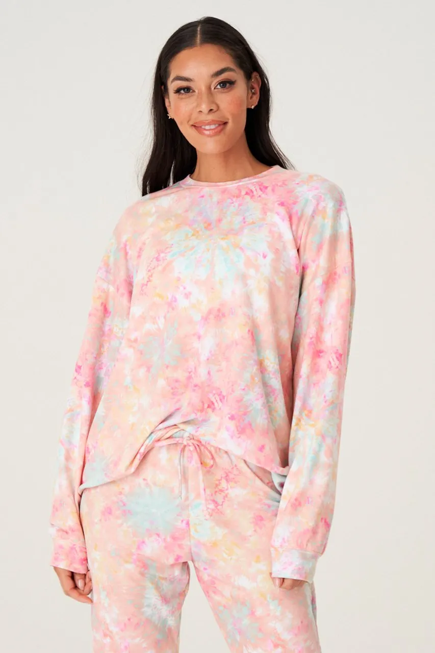ONZIE Boyfriend Sweatshirt Rose All Day