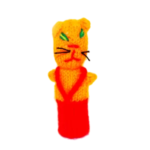 Orange Cat in Overalls
