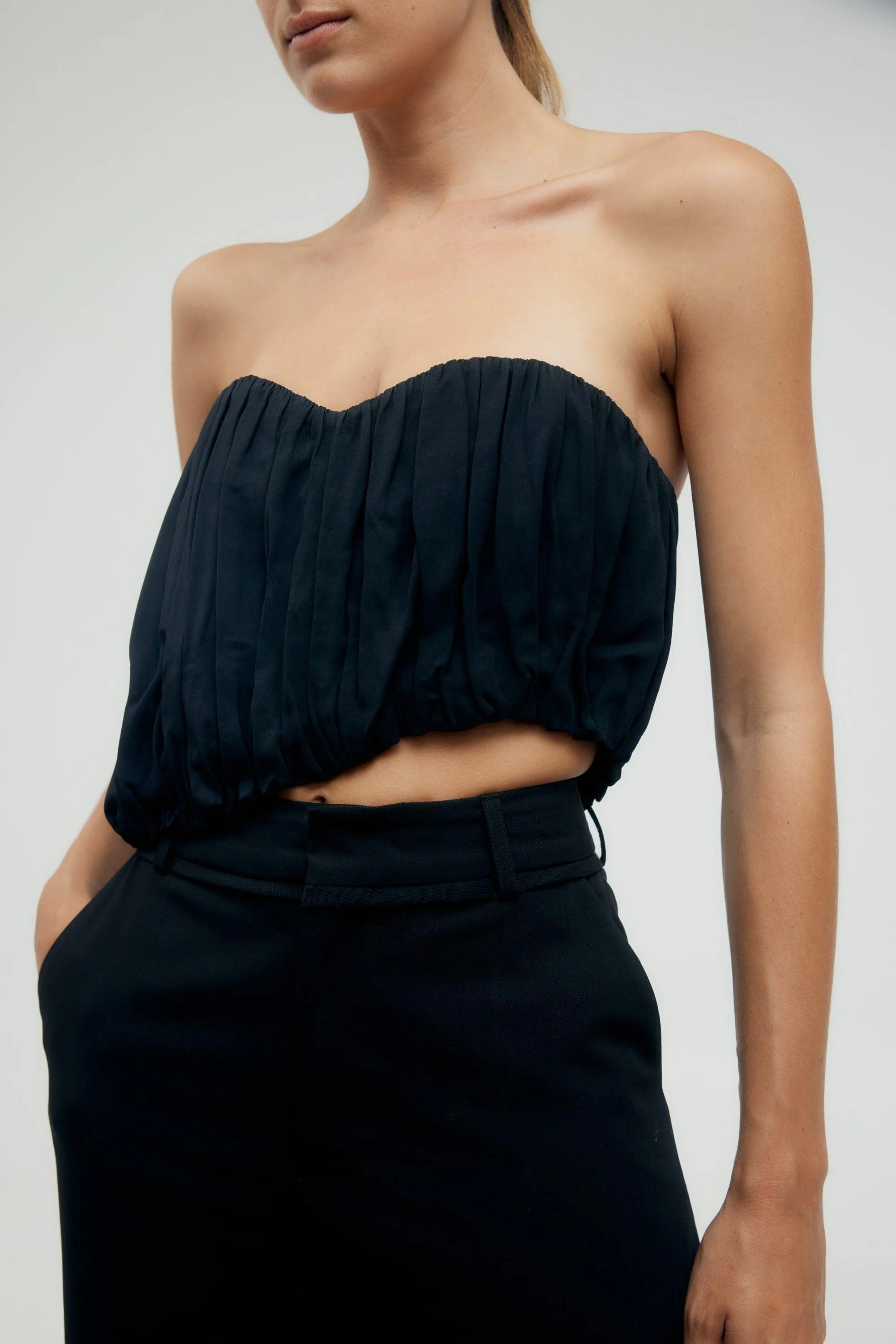 OVERFLOW 2.0 STRAPLESS BODICE | MIDNIGHT
