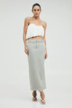 OVERFLOW 2.0 STRAPLESS BODICE | VANILLA