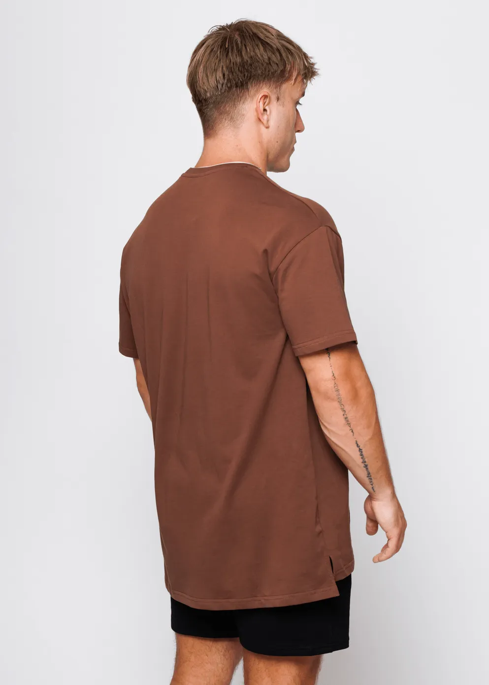 Oversized Tee - Chocolate