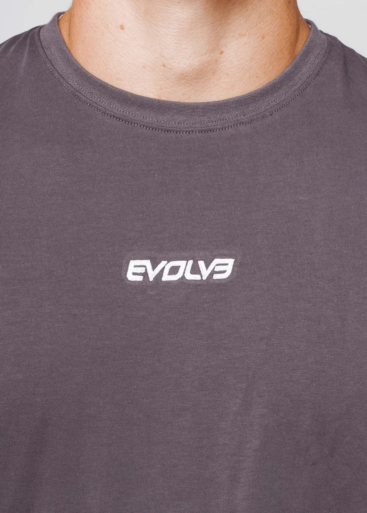 Oversized Tee - Slate Grey