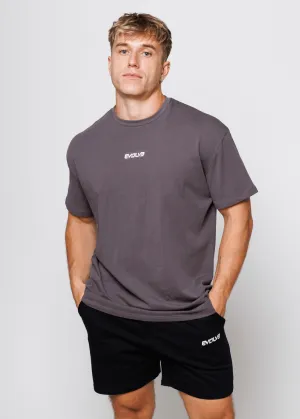 Oversized Tee - Slate Grey