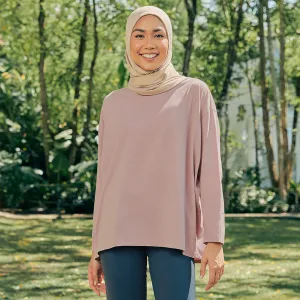 Oversized Top - Rose Wood
