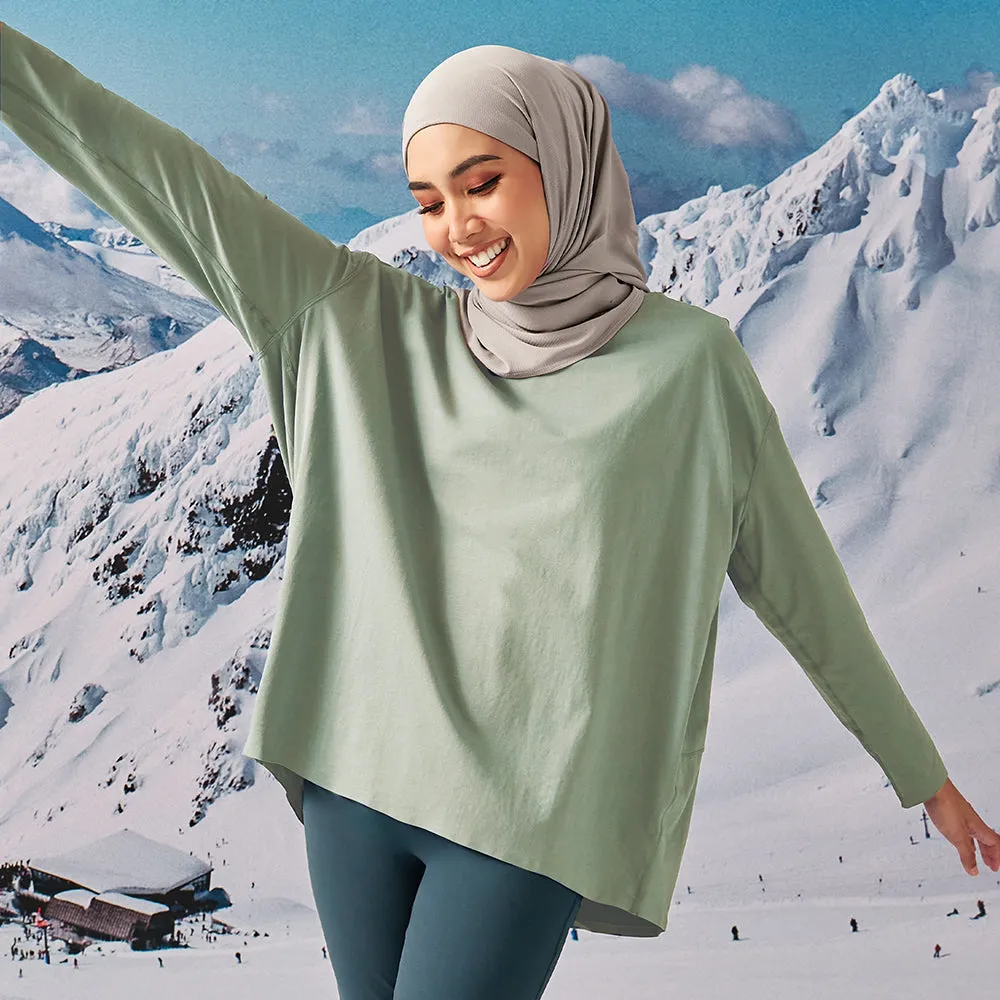 Oversized Top - Sage