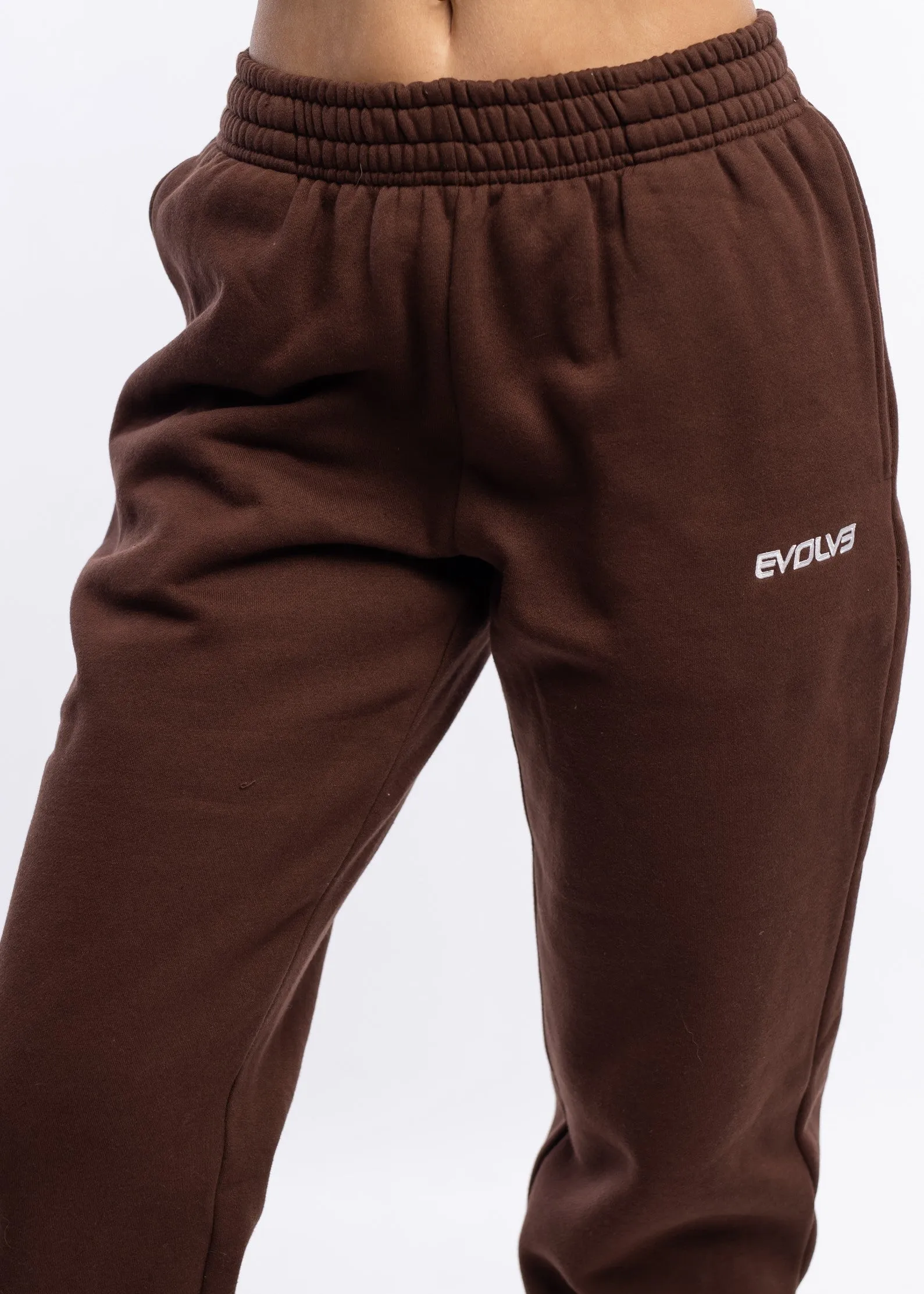 Oversized Trackies - Chocolate