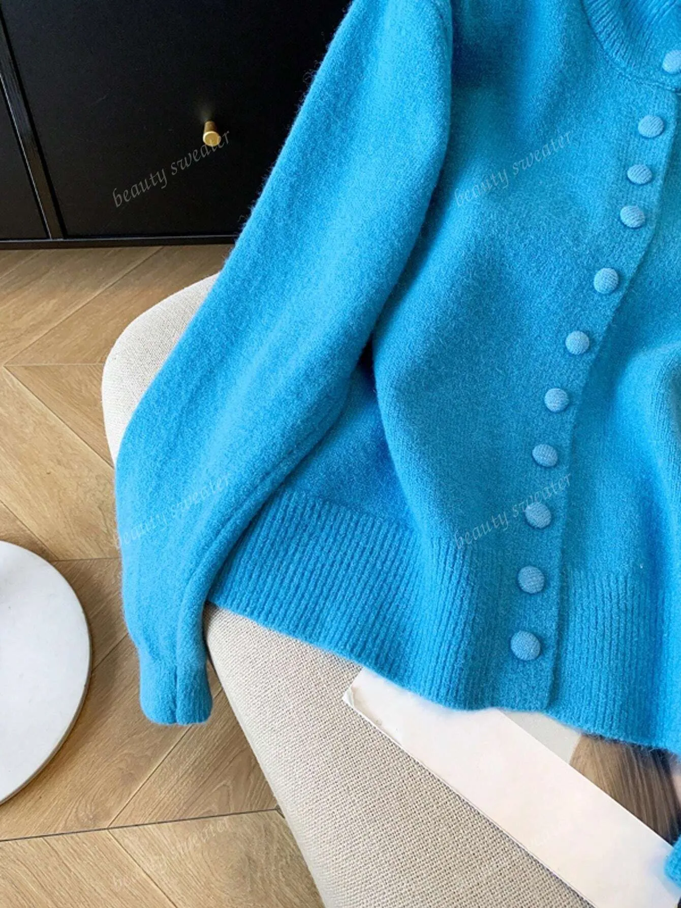Oversized Turtleneck Knit Cardigan For Women, Long Sleeve, Casual Spring/Autumn/Winter Top