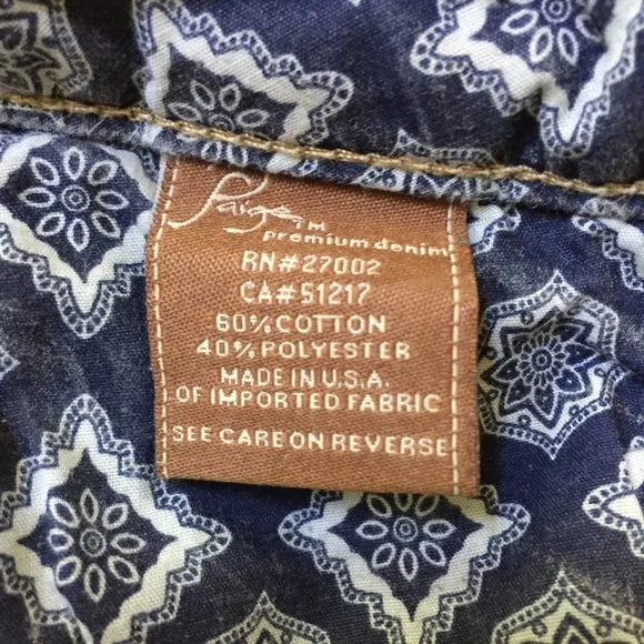 Paige Laurel Canyon McKinley Crease 26/32&quot;