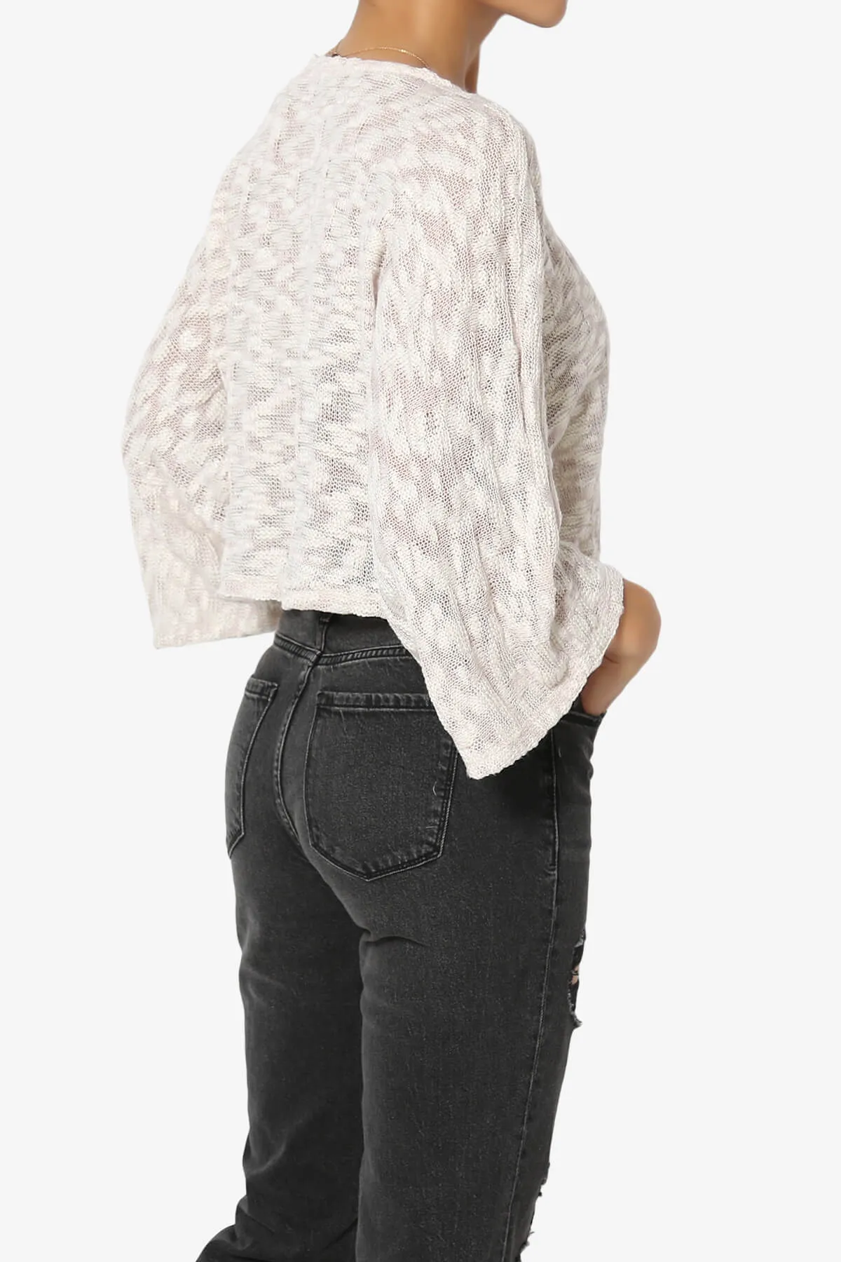 Paige Marled Knit Boxy Crop Top