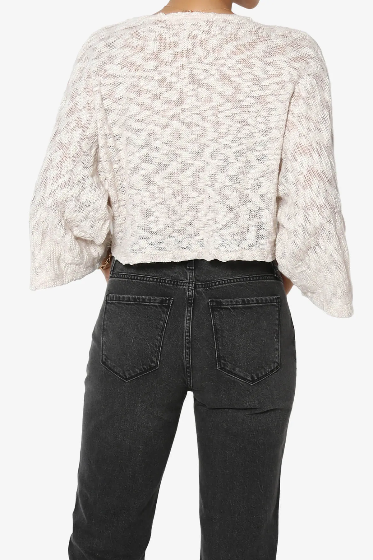 Paige Marled Knit Boxy Crop Top