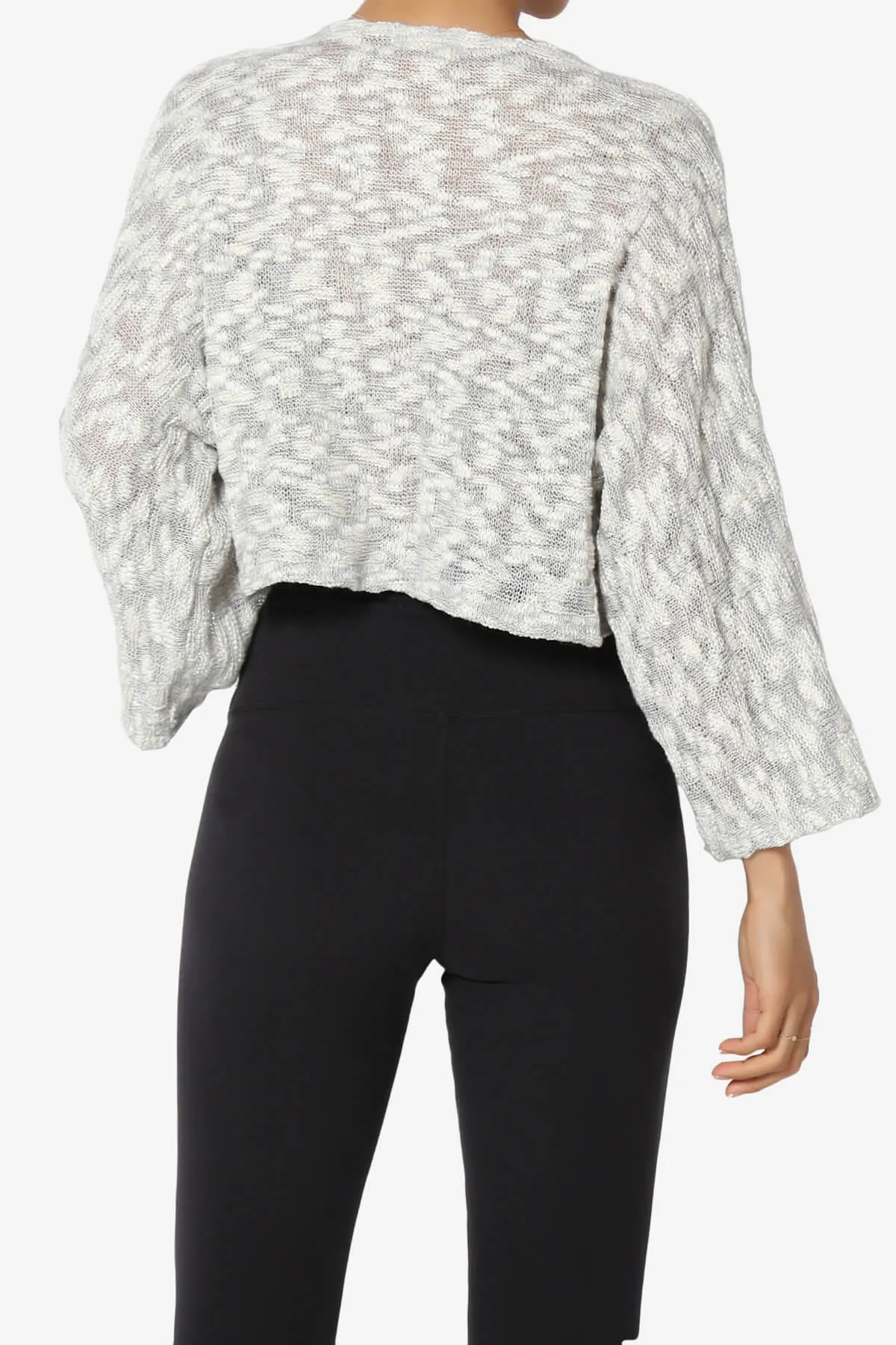 Paige Marled Knit Boxy Crop Top