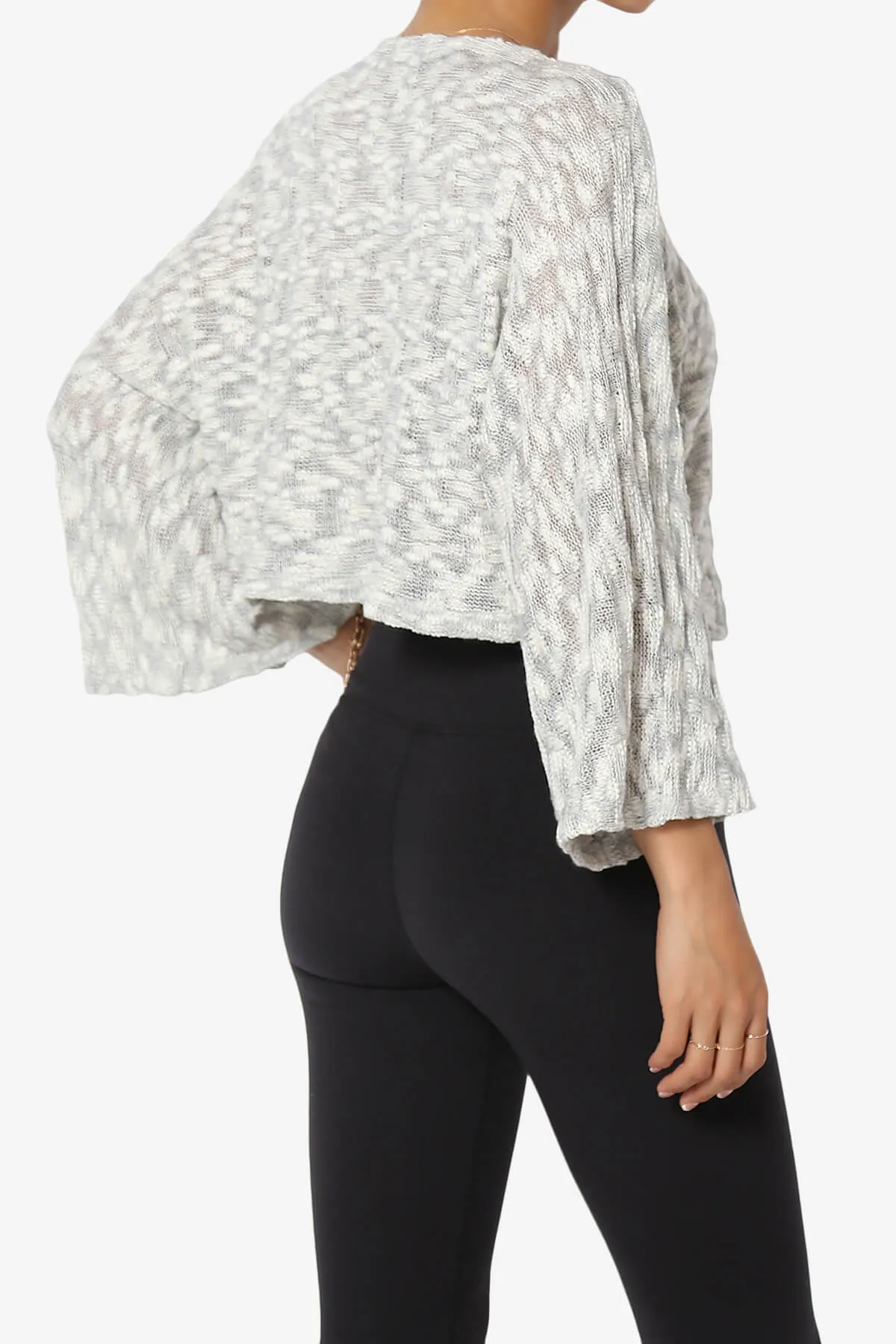 Paige Marled Knit Boxy Crop Top
