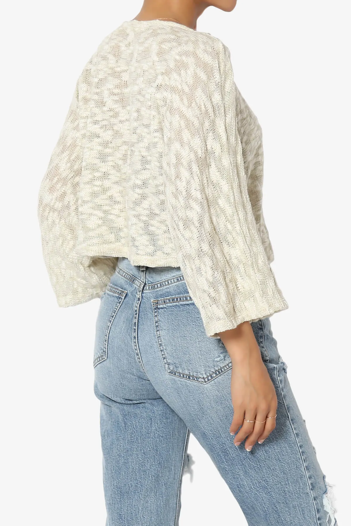 Paige Marled Knit Boxy Crop Top