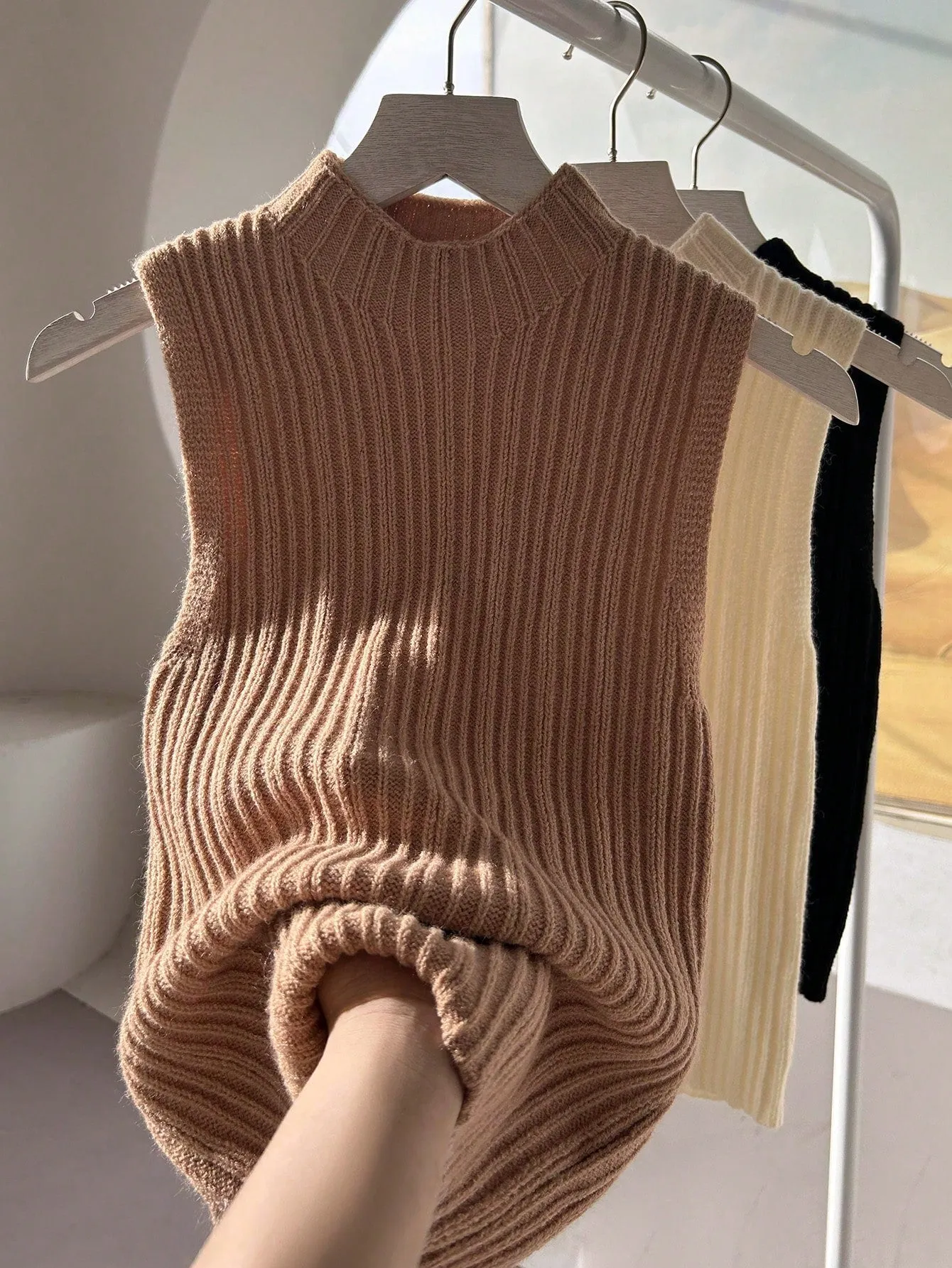 Parien  Knitted Turtleneck Sweater
