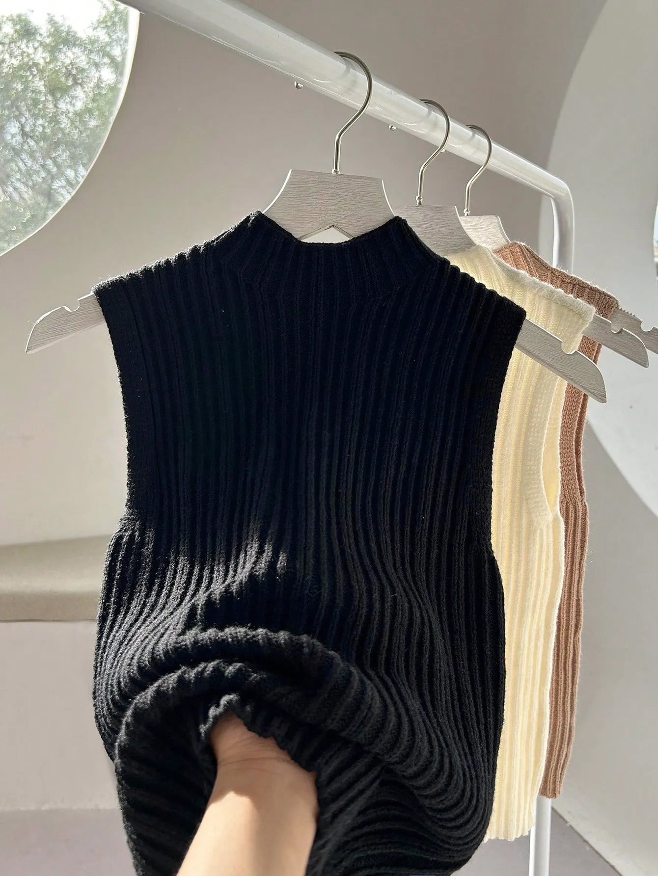 Parien  Knitted Turtleneck Sweater