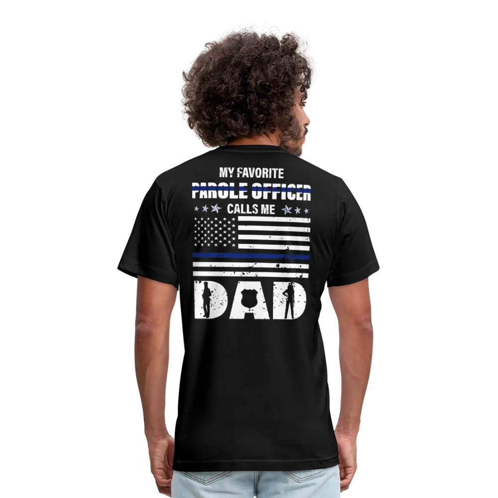 Parole Officer Dad Unisex Jersey T-Shirt by Bella   Canvas