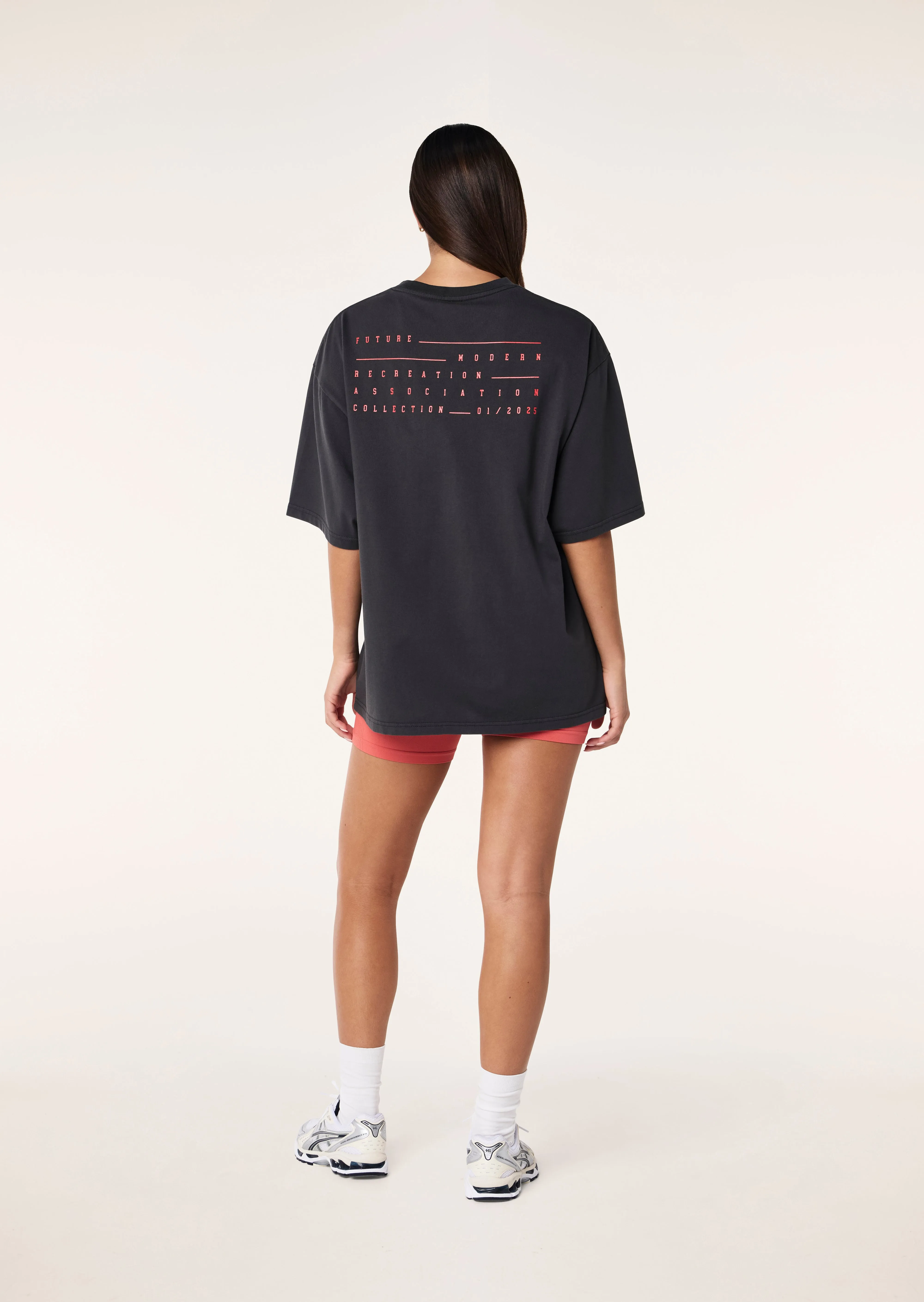 PE Nation, Playfield Tee | Washed Black