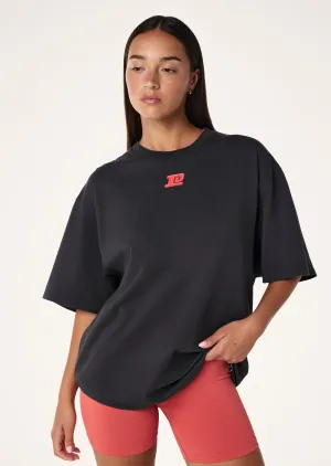 PE Nation, Playfield Tee | Washed Black