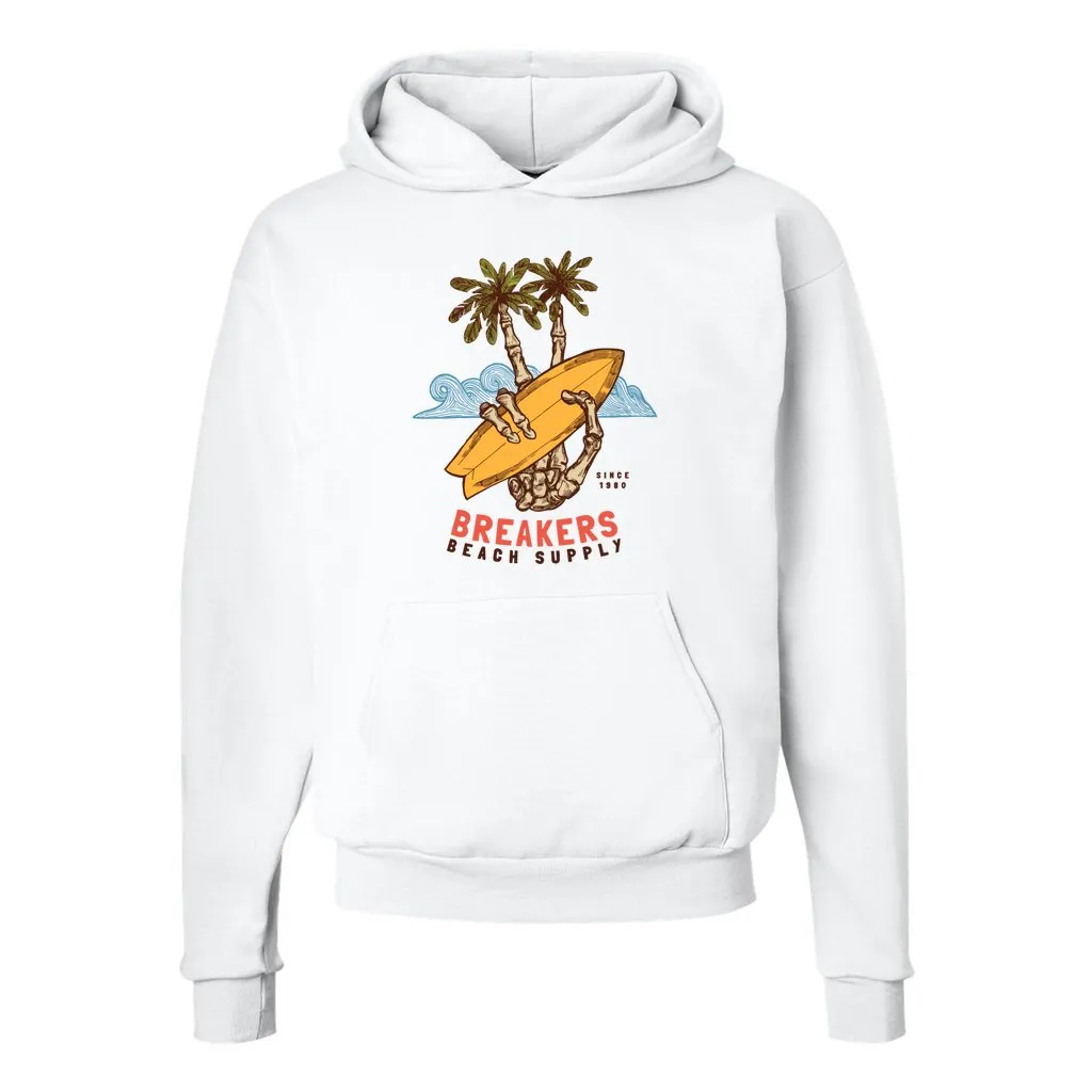 Peace Palms (Color Print) - Unisex Ecosmart Hooded Sweatshirt